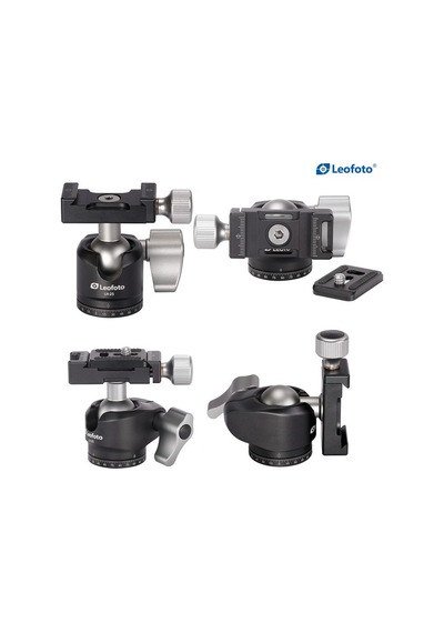 Ls-223c+lh-25 Profesyonel Mini Karbon Fiber Tripod Kit
