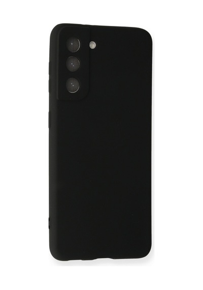 Samsung Uyumlu Galaxy S22 Plus Uyumlu Kılıf First Silikon - Siyah