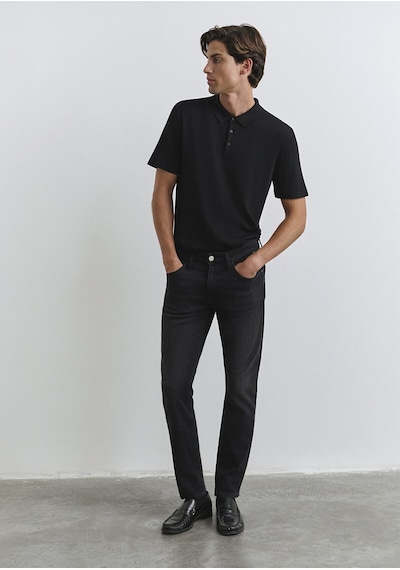 Mavi Jake Deep Smoke Lux Black Siyah