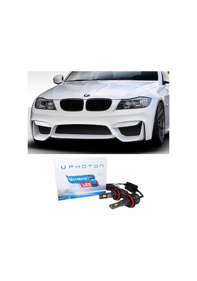Bmw E90 Led Xenon Uzun Far Ampulü H7 Ultimate Yeni Seri Beyaz