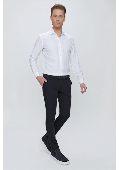 Efor P 1077 Slim Fit Lacivert Spor Pantolon Lacivert