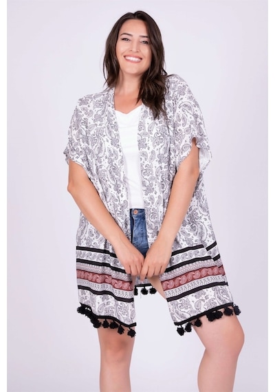Myline Püskül Detaylı Kimono 538652242