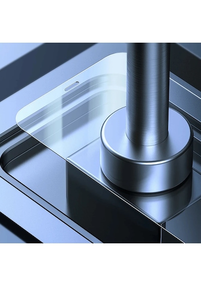 Baseus Apple İphone Uyumlu 15 Corning Serisi Silikon Kılıf + Tempered Ekran Koruyucu Set- 5775