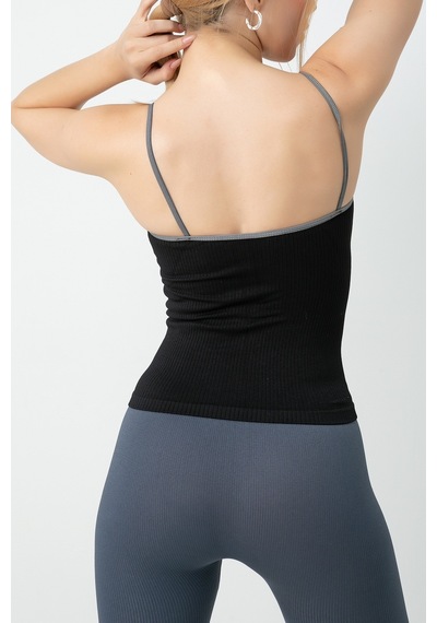 Gigotto Kadın Seamless Fitilli Atlet-264 001