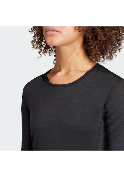 Adidas Terrex Xperior Merino 150 Kadın Tişört C-adıhz8557b30a00 Siyah