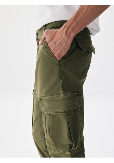 Ltb Gabardin Regular Kargo Yeşil Pantolon 012254702825001 2240 Yeşil