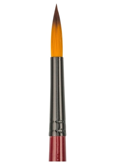 Bigpoint 123 Serisi Sentetik Kıl Yuvarlak Fırça No: 10 X 12 Adet