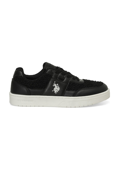 U.s. Polo Assn. Vıolet 4pr Siyah Kadın Sneaker 000000000101885402 Siyah