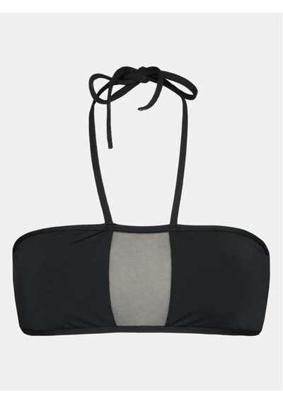 Calvin Klein Bandeau Bralette Siyah Kadın Bikini Üstü