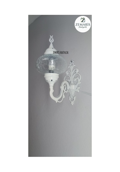 Beyaz Renk Aplik Gri - 821590560 Gri