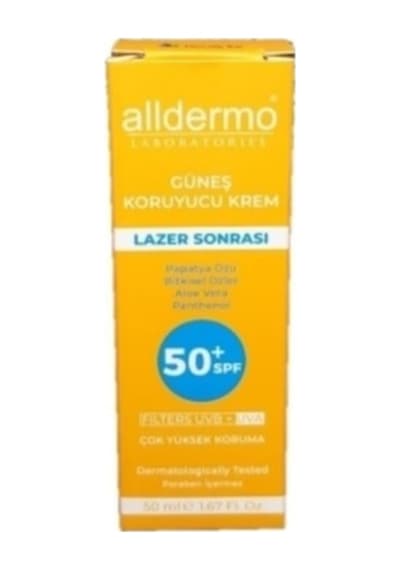 Alldermo Lazer Epilasyon Sonrası Cilt Kremi 50 ML