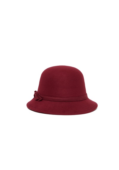 Kaşe Kaşmir - Bucket Fotör Bordo