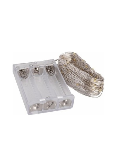 Bakgelal Pilli Dekoratif Peri Led Işık 3m Rgb Renkli Dim Edilebilir İç Mekan Aydınlatma - 9057602191095 Çok Renkli