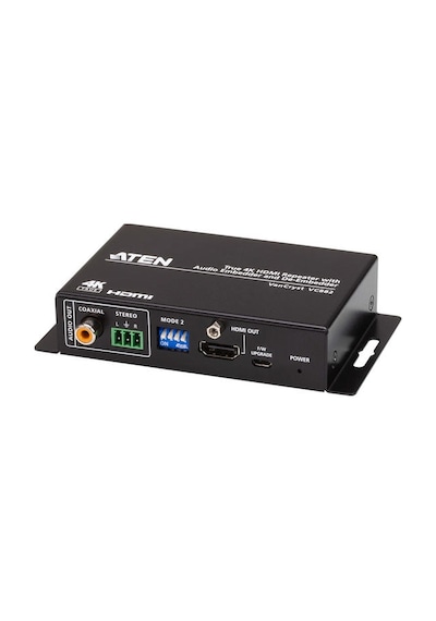 Aten VC882 True 4K HDMI Repeate With Audio Embedder and De-Embedder