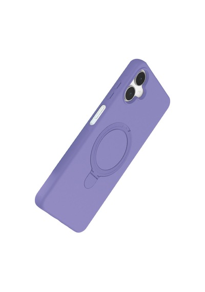 Samsung Galaxy A06 Uyumlu Regal Magsafe Standlı Kapak - Lila