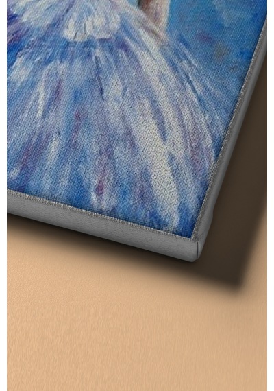 Webstyle Balerin Gidişi Sayılarla Boyama Seti Kasnaklı 40x50 Cm