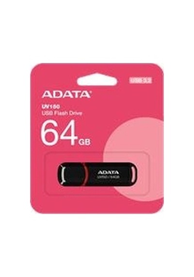 Adata Uv150-64gb Usb3.2 Gen1 Black Flash Bellek Kdo