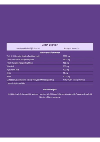 Suda Collagen Multiform Kolajen 90 Tablet 3'lü Avantaj Paketi