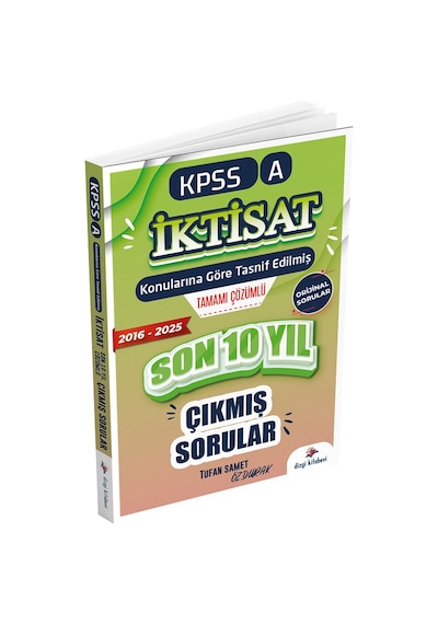 Dizgi Kitap 2026 Kpss A Grubu İktisat Çıkmış Sorular Son 10 Yıl Çözümlü Dizgi Kitap