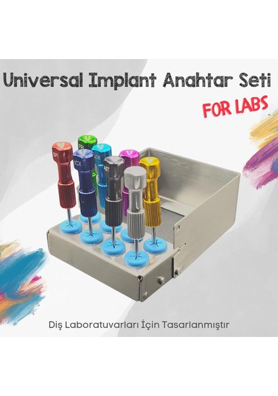 Leobone Universal Implant Anahtar Seti 8'li