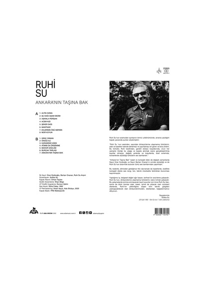 Ruhi Su - Ankara'nın Taşına Bak Plak