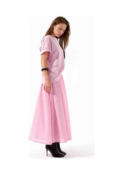 Hiccup Busem Polyester Etek Allık Pembe