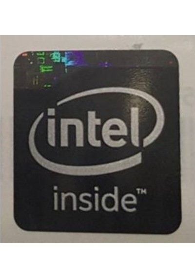 OEM İntel inside siyah Sticker Etiket D11 OEM İntel inside siyah Sticker Etiket D11