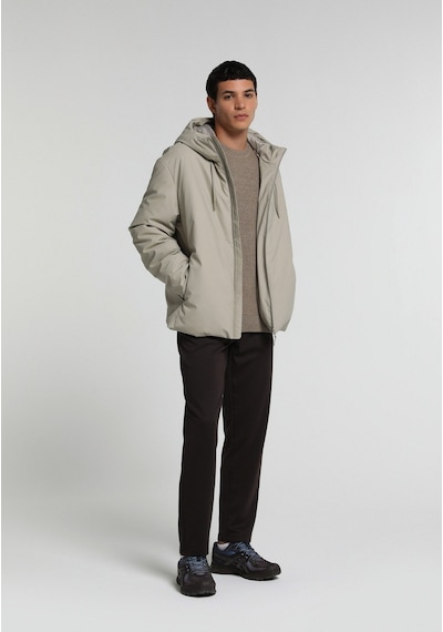 Colin's Colins Regular Fit Kapüşonlu Fermuarlı Astarlı Erkek Bej Mont Cl1082944 Q1.v1 Lbg Light Beige