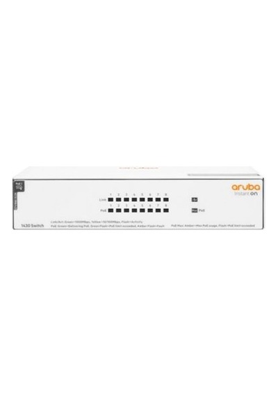 HPE Aruba Instant On R8R46A 1430-8G Poe Yönetilemez