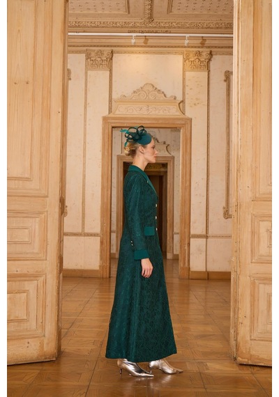 Senna Elına Dress Zümrüt Zümrüt