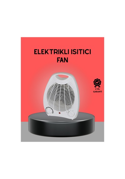 Mini Elektrikli Isıtıcı 2000w Termostatlı Fanlı Isıtma, Taşınabilir Tasarım Belirtilmemiş