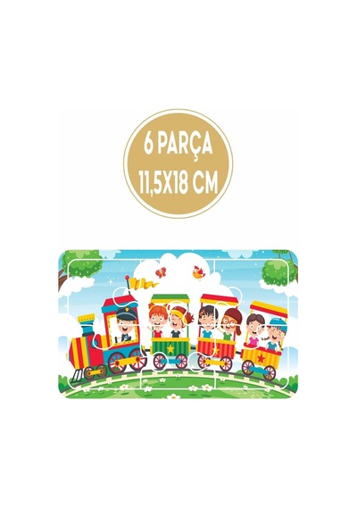 Lipyos Baby Puzzle 6 Parça 6 Adet Puzzle Seti-1 Standart