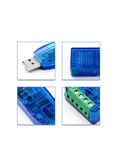 Usb To Rs485 Modül Kutulu Otomatik Yön Kontrol Afc Endüstriyel Tip Com Seri Port