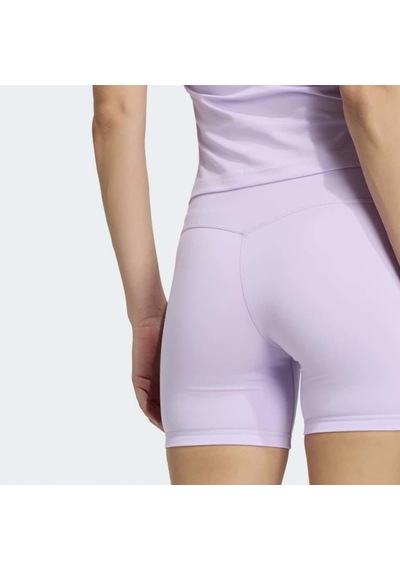 Adidas Studio All Me Booty Kadın Mor Kısa Tayt Kx3143