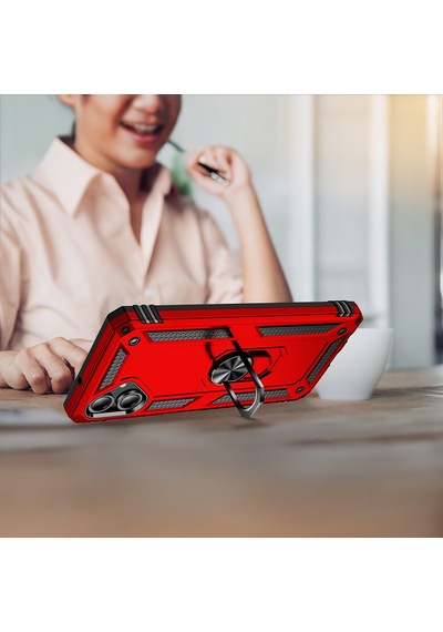 Galaxy A06 Kılıf Zore Vega Kapak Siyah