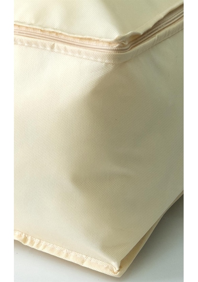 Vedsey Home Baza Altı Düzenleyici Pencereli Büyük Boy Hurç 70 x 50 x 25 CM Krem