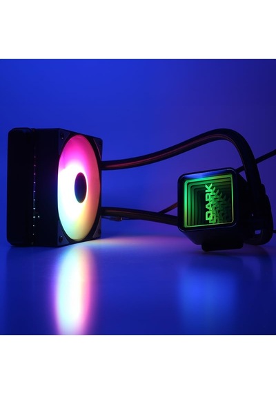 Aquaforce W126 12cm Frgb Led Fan + Pompa, Intel & Amd Uyumlu Sıvı Soğutma Sistemi Dkccw126 Çok Renkli