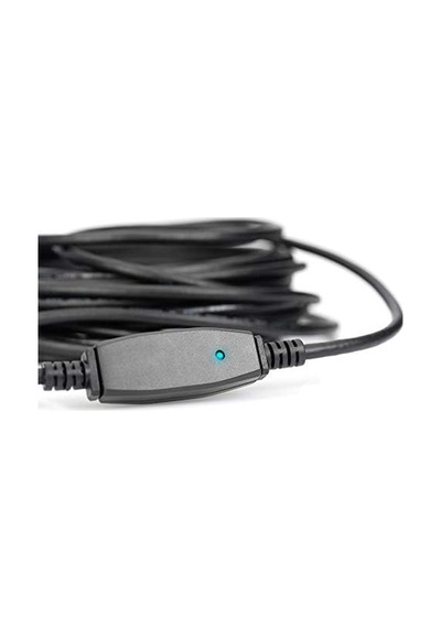 Aktif Usb 3.0 Uzatma Kablosu - 10 M - 5 Gbps Aktarım Hızı - Tak Ve Çalıştır - Hotswap - Led Fonksiyon Göstergesi - Siyah