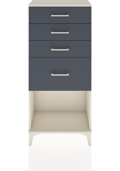 Hyperion Dolap 4 Çekmeceli 60x44x134 Aytaşı-antrasit Aytaşı Hyperion Dolap 4 Çekmeceli 60x44x134 Aytaşı-antrasit Aytaşı