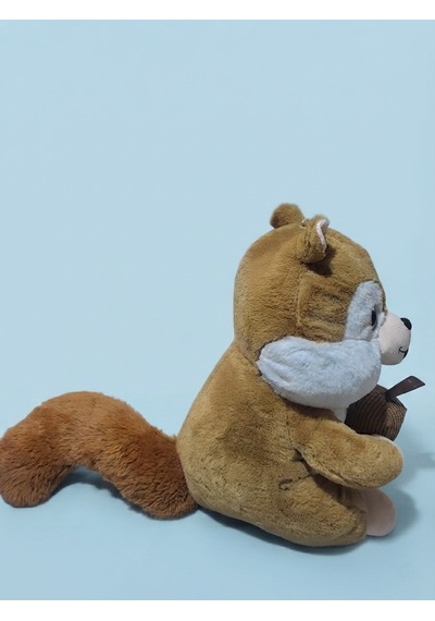 Peluş Sincap 50 Cm Camel