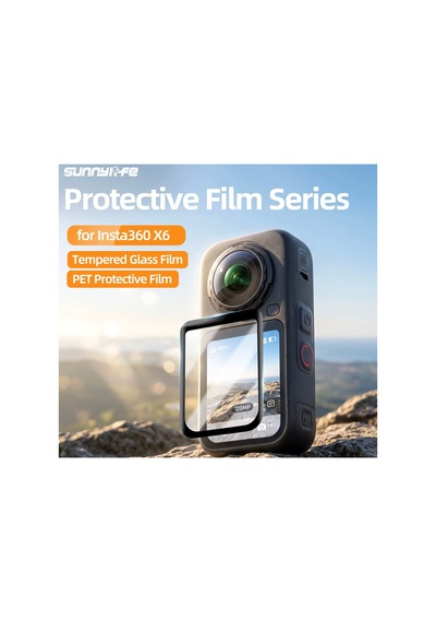 Insta360 X6 Ekran Film Şeffaf