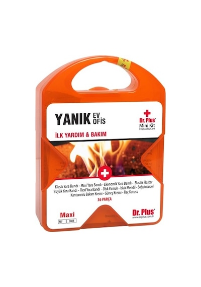 Dr Plus İlk Yardım Çantası Yanık Ev Ofis Mini Kit