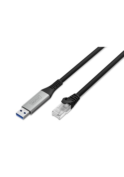 Usb-a - Rj45 Cat 6a S/ftp Kablosu, 1 Gbit/s, 15 Metre Usb 3.2 Gen