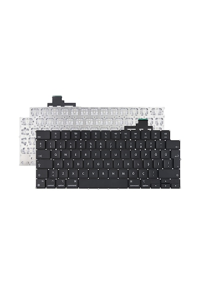 Macbook Air 13" M2 Uyumlu A2681 Klavye - Büyük Enter Tr Q