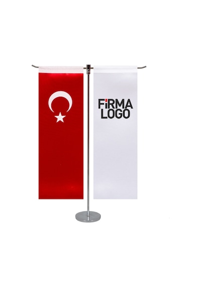 T Düz Masa Bayrağı (Direksiz)