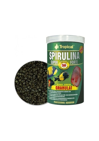 Tropical Super Spirulina Forte Granulat 100 G Kovadan Bölme