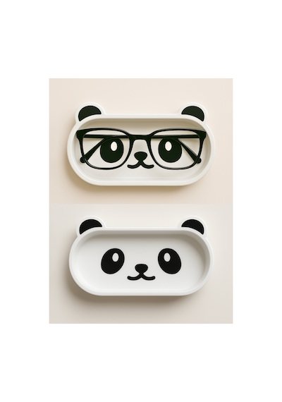 Panda Figürlü Dekoratif Gözlük Standı Ve Takı Düzenleyici Organizer - 3d Yazıcı Tasarım