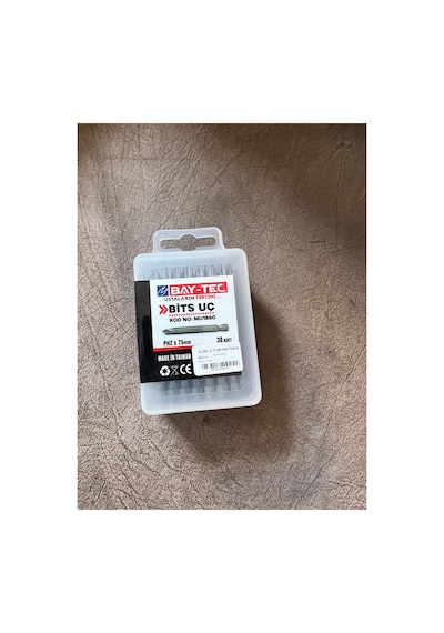 Uç Yıldız Matkap Ucu Vidalama Ph2 X 75 Mm Uzun Boy 7.5 Cm 3 Adet