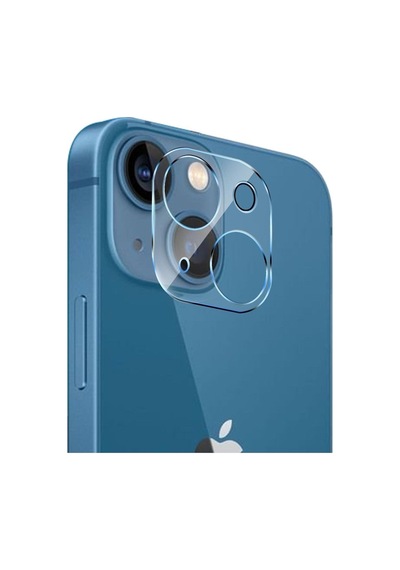 Apple Uyumlu iPhone 13 Kamera Lens Koruma Camı Şeffaf