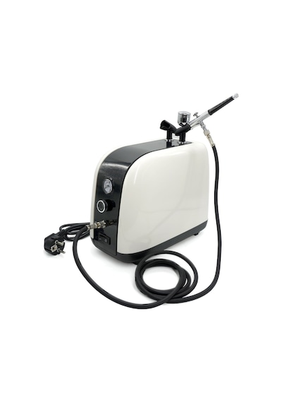 Rox 0067 Profesyonel Airbrush Kompresör Mini Boya Tabancası  Seti